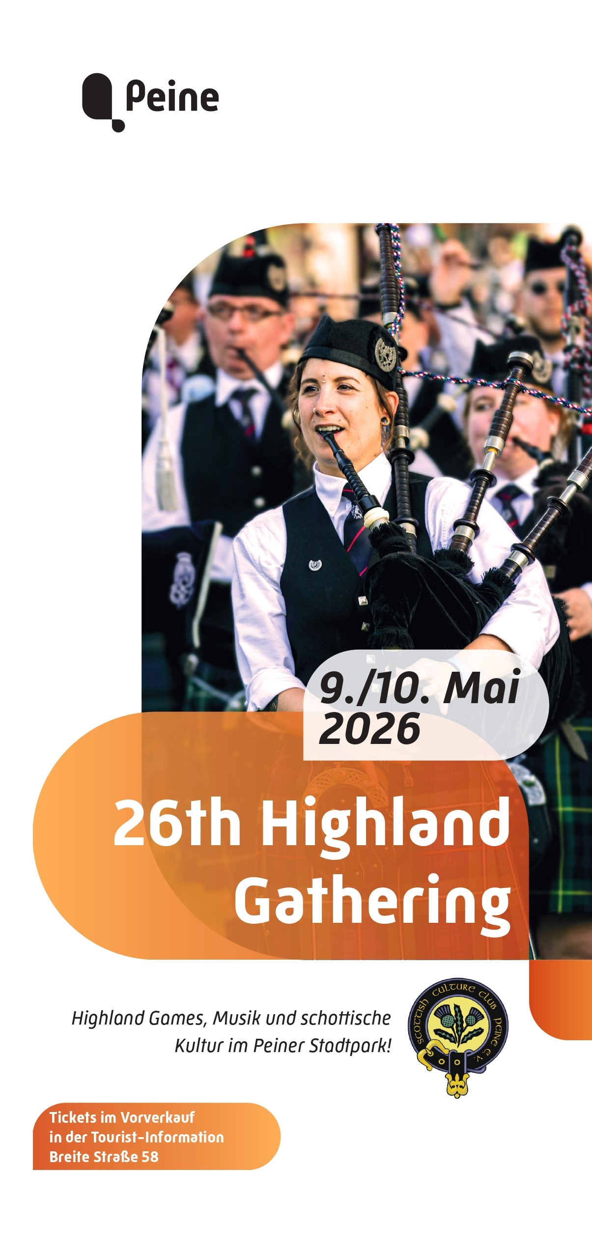 26. Highland Gathering im Peiner Stadtpark