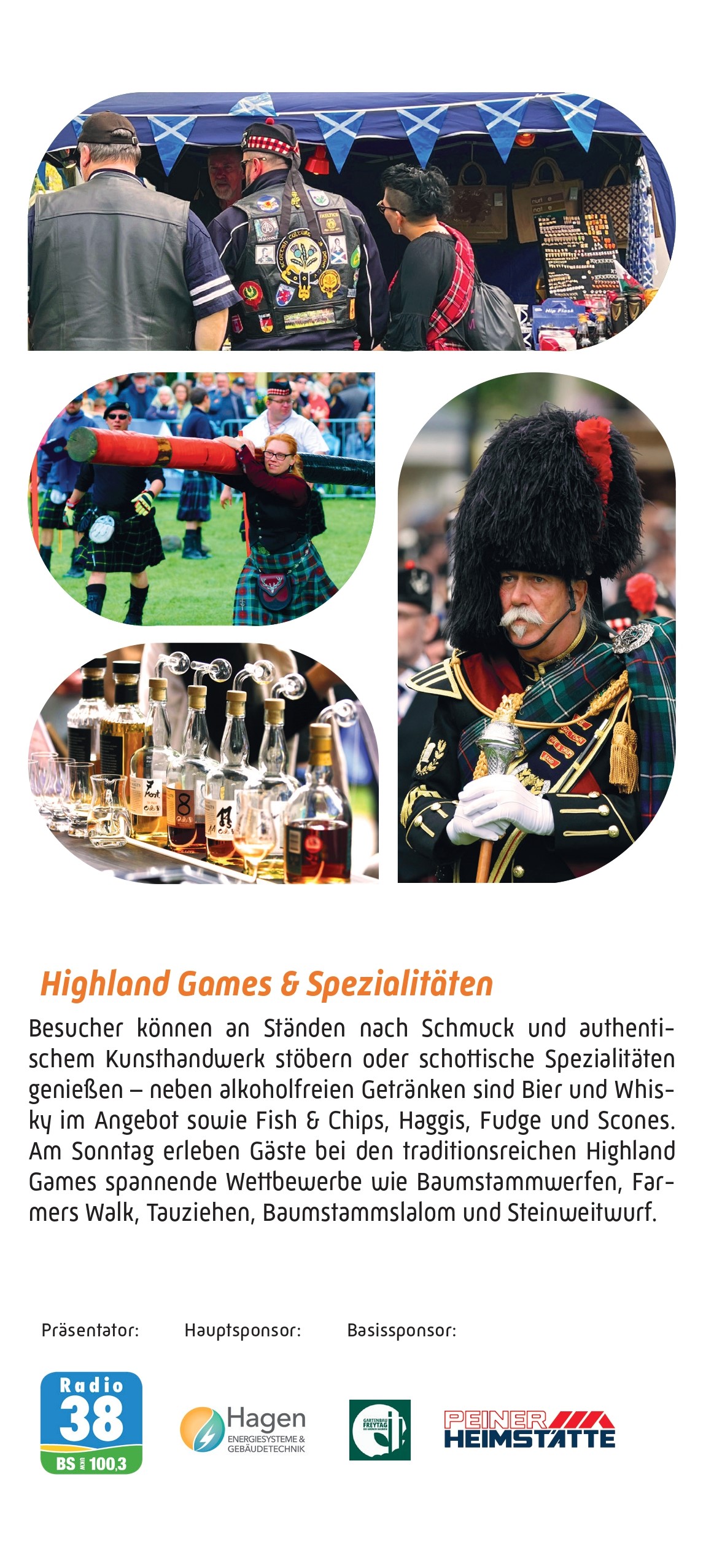 26. Highland Gathering im Peiner Stadtpark