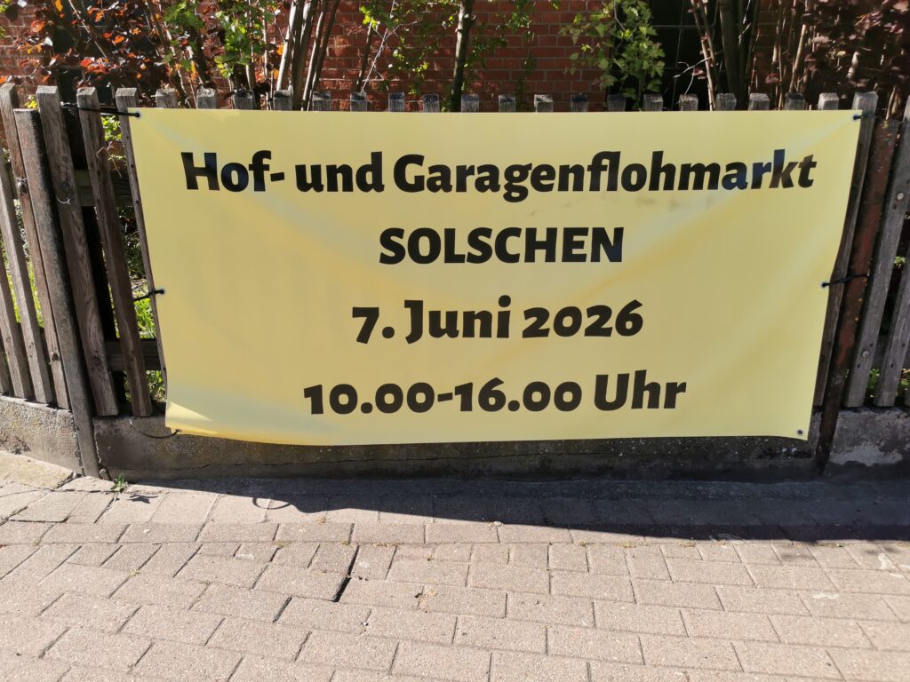 Hof- und Garagenflohmarkt Solschen
